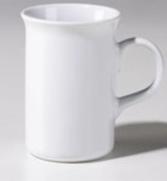 Sheraton Porzellan Henkelbecher weiss 30cl 10.4cm