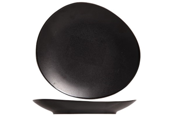 Vongola Brotteller schwarz, D 15.2cm