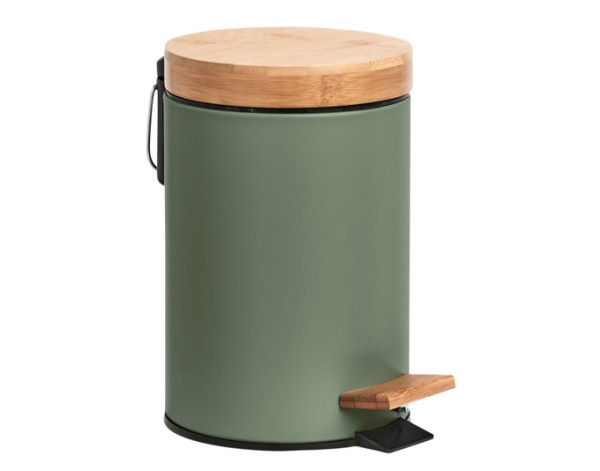 Treteimer Bamboo salbeigrün 3l