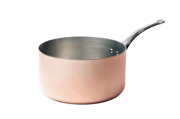 INOCUIVRE Stielkasserolle Kupfer/Edelst. D:14cm