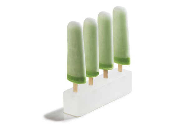 Ice Buffet Würfel mit 4 Löcher 16.5x4x4cm weiss Nacryl