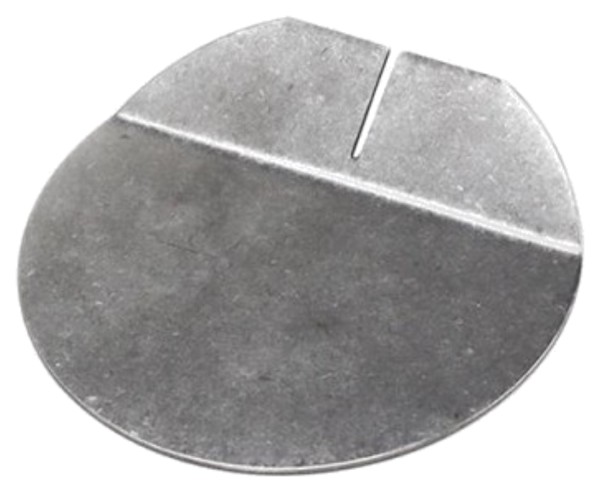 Besteckablage Edelstahl 18/10 rund D10cm Vintage