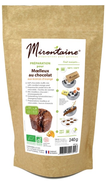 BIO Schoko-Orangen Muffins Backmischung 240g