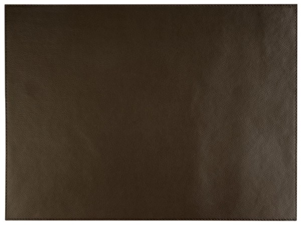 Tischset KUNSTLEDER 45x32,5cm braun