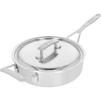 Industry 5 Stielkasserolle nieder mit Deckel D24cm 2.8lt