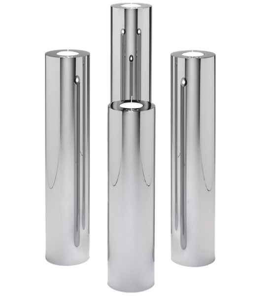 Kerzenhalter Tronco 07, H: 7cm Teelicht Ø6cm