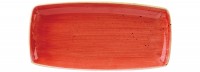 Stonecast Berry Red Platte rechteckig 35x18.5cm