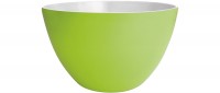 Duo Schüssel grün/weiss 14 cm
