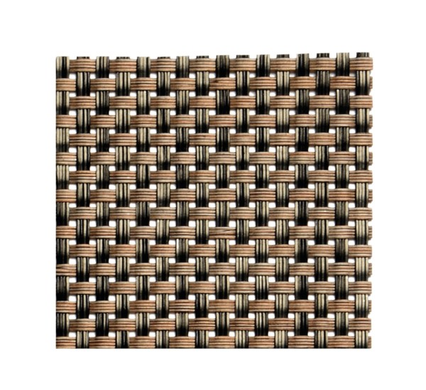 6er Set Servietten und Bestecktasche beige braun 24x9cm