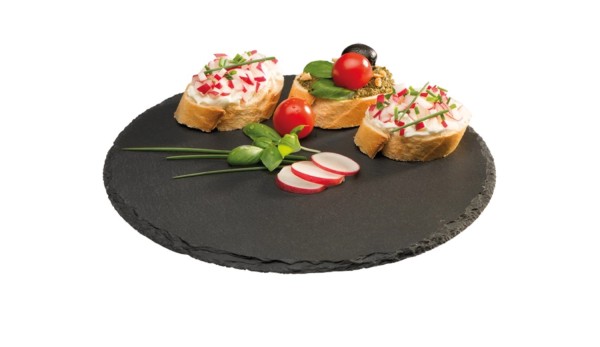 Naturschieferplatte D28cm