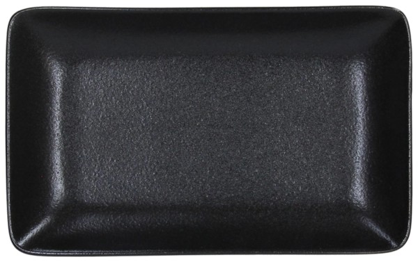 JAP Platte rechteckig 21x13cm schwarz