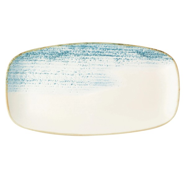 S.P. Homespun Accents Aquamarine Chefs Obl. Platte 29.8x15.3
