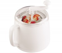 Donvier Glacé Maschine weiss