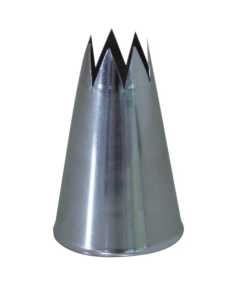 Spritztülle Stern F5 Edelstahl