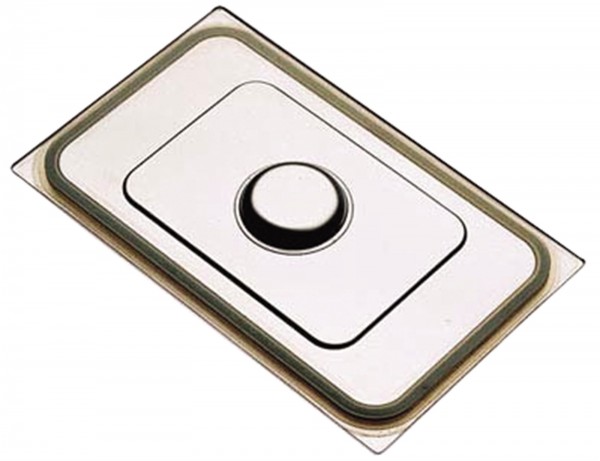 Deckel Edelstahl mit Silikondichtung CNS 1/1