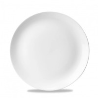 Evolve White Coupe Teller 21.7cm