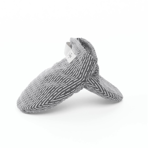 Mini Ofenhandschuhe 14x14cm morning grey Biobaumwolle