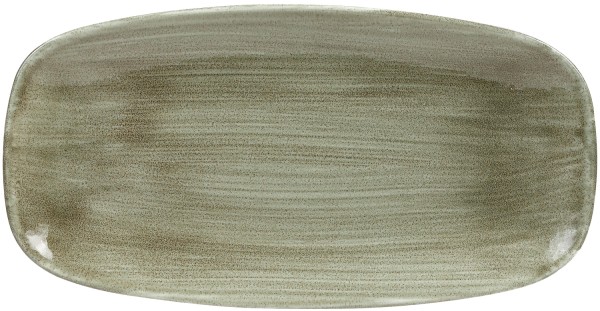 Stonecast Patina Burnished Green Platte rechteckig 29.8x15.3