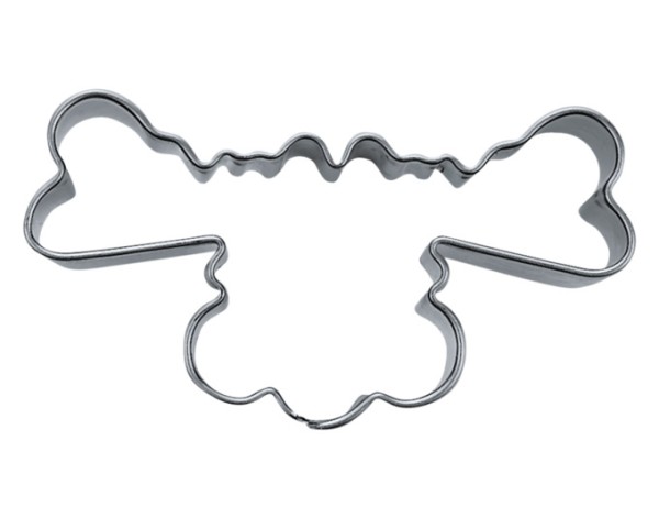 Ausstecher Elchkopf 6 cm