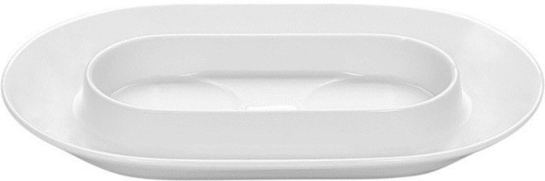 Coffee Tasting Untere oval 19x12cm H2.4cm