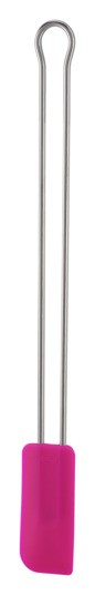 Teigschaber pink schmal 26cm