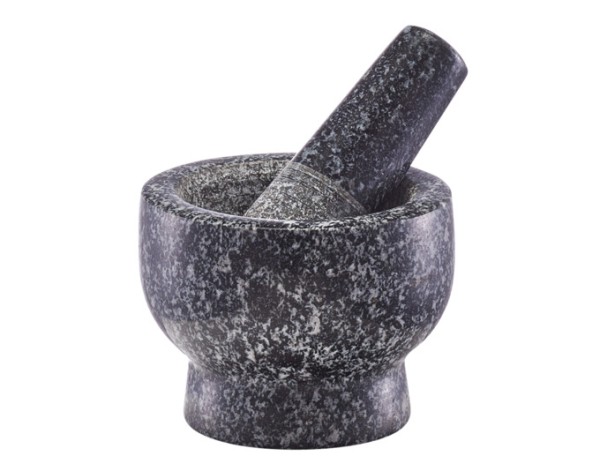 Mörser m. Stössel Granit ø9cm