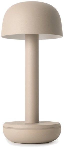 Two Tischlampe 21.2x8.8cm beige V2