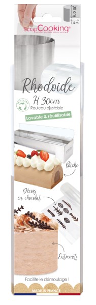 Rhodoid Band extra hoch H30cm x L150cm