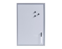 Magnet Memobord grau 40x60cm