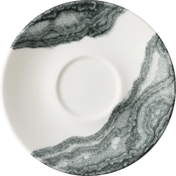 Tide Black Cappuccino Untertasse 15.6cm