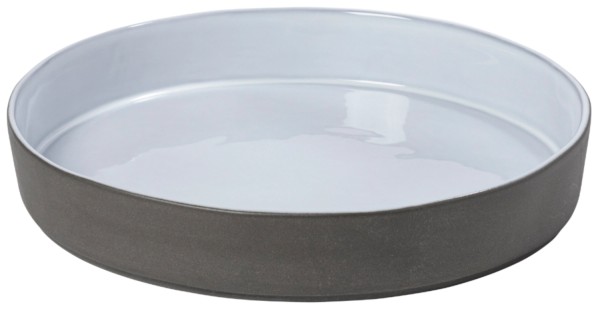 Lagoa Ecogres Schale 930ml D24cm H4.3cm weiss