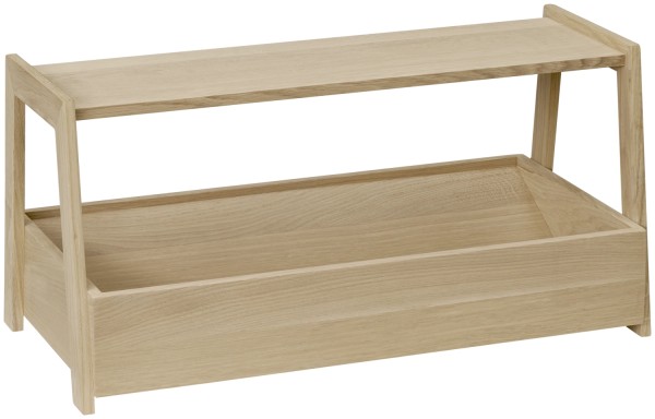 Valo Etagère 2 stufig 54x26.5x26.5cm Eichenholz