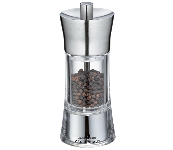 Pfeffermühle Aachen 14 cm Edelstahl/Acryl