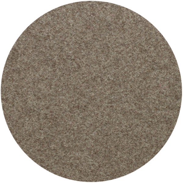 Wollfilz Untersetzer Stein Melange rund D10cm