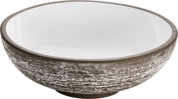 Playground ReNew Bowl Relief weiss 14cm