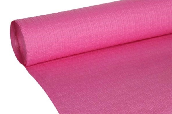 Papier-Tischdecke fuchsia, gewaffelt, 1.18x20 m