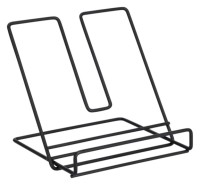 Kochbuchhalter schwarz 20cm