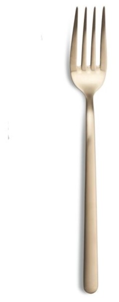 Violet Satin Dessertgabel Champagner 18/0