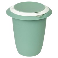Quirltopf mit Spritzschutz 1l mint
