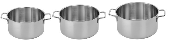 Apollo Kochtopfset 3tlg D44318 44320 44324 18 20 und 24cm