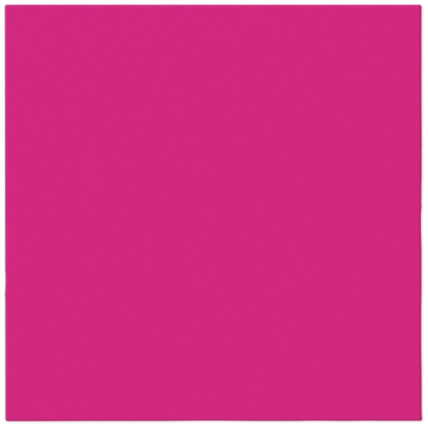 Servietten Dinner 50x Monocolor fuchsia 40x40cm