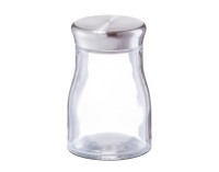 Gewürzdose Glas Inox ø6cm