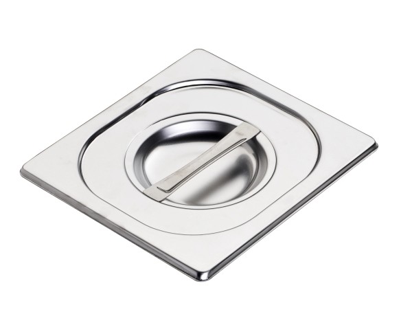 GN Deckel 1/6 Edelstahl
