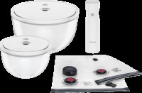9tlg. Fresh & Save Bowls Vakuum Starter Set, Glas