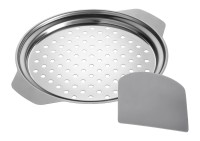 Spätzle-, Topfaufsatzu.Schab. f. Töpfe m. D24-28cm, 32.5x27