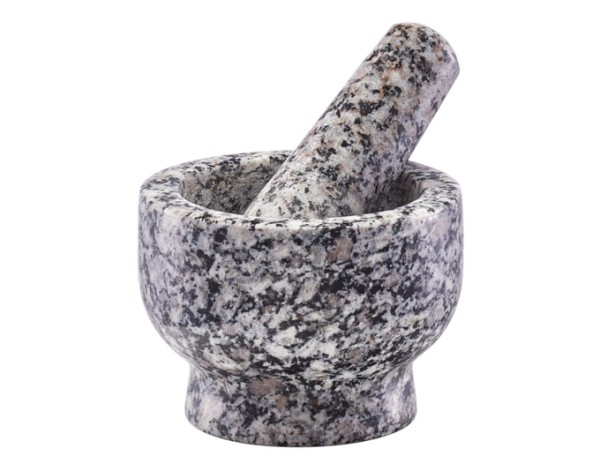 Mörser m. Stössel Granit ø9cm