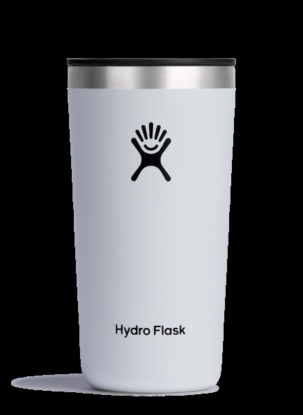 Reisebecher All Around Press-in Deckel 350ml weiss