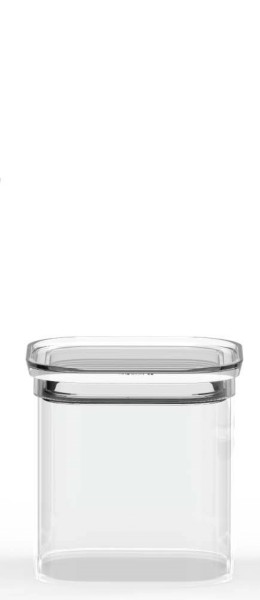 Vorratsglas mit Glasdeckel 0.8l 11x11x11cm