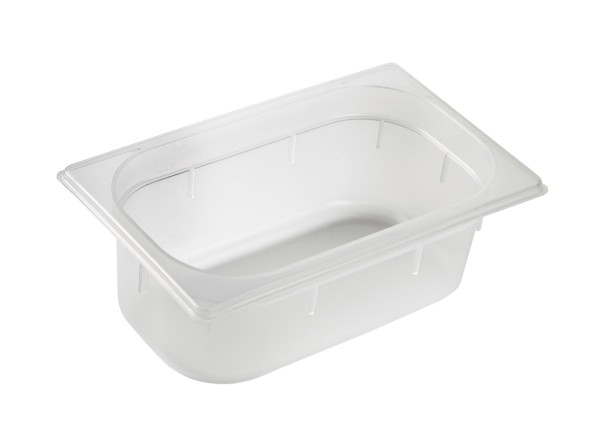 GN Behälter 1/4 Polypropylen H10cm semitransparent