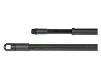 Teleskopstiel schwarz 75-130cm